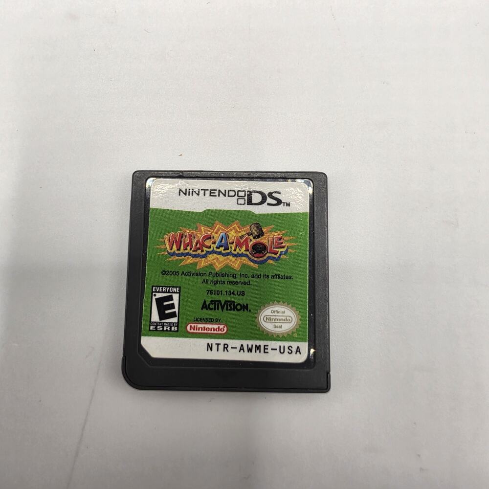 Whac A Mole WhacAMole Whack Nintendo DS Game Only - Tested